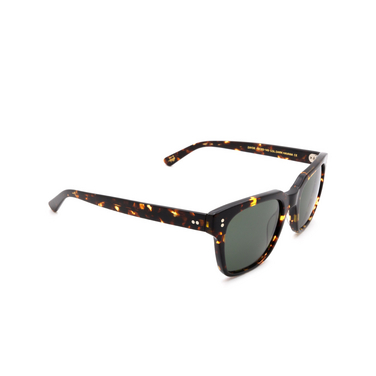 Gafas de sol Moscot ZAYDE SUN DARK HAVANA - Vista tres cuartos