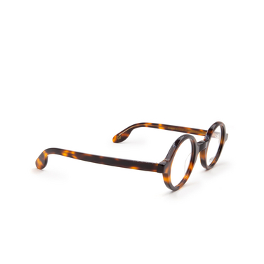 Gafas graduadas Moscot ZOLMAN AMBER TORTOISE - Vista tres cuartos