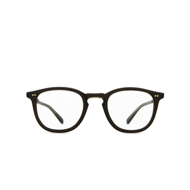 Mr. Leight COOPERS C Eyeglasses bktr-atg black tar - antique gold - front view