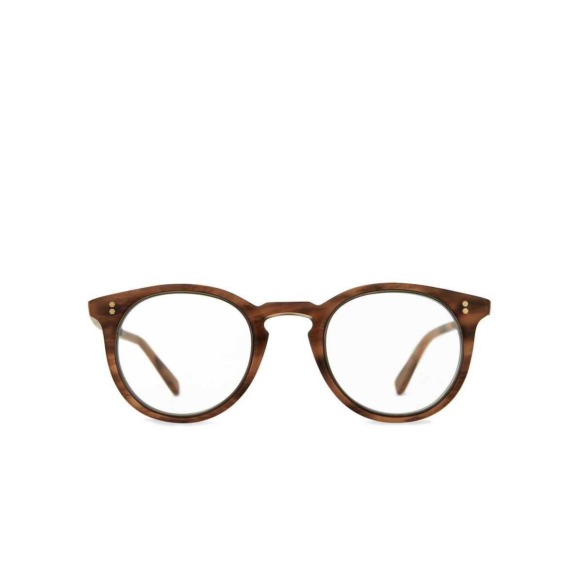 Mr. Leight CROSBY C Eyeglasses PAT-ATG Patchouli - Antique Gold - front view