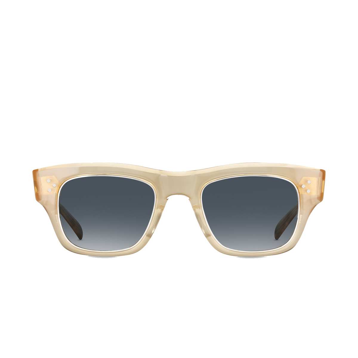 Mr. Leight® Square Sunglasses: Go S color Smt-plt/ocnglss - front view.