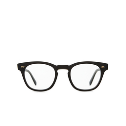 Mr. Leight® Square Eyeglasses: Hanalei C color Black Tar - Antique Gold Bktr-atg.