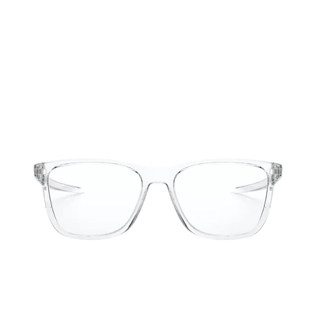 Oakley® Rectangle Eyeglasses: Centerboard OX8163 color Polished Clear 816303 - front view.
