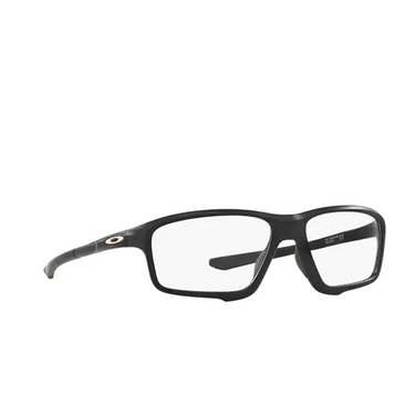 Oakley CROSSLINK ZERO Eyeglasses 807607 satin black - three-quarters view