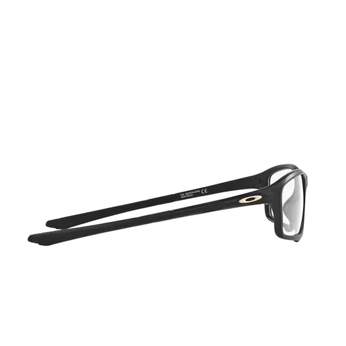 Occhiali da vista Oakley CROSSLINK ZERO 807607 SATIN BLACK - anteprima prodotto 3/4