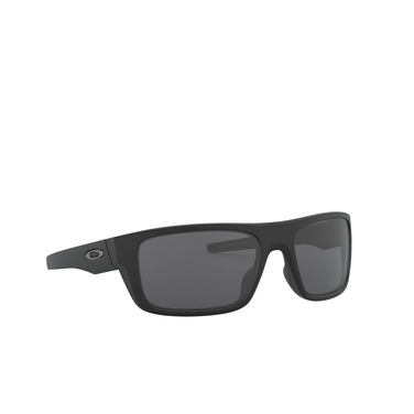 Gafas de sol Oakley DROP POINT 936701 matte black - Vista tres cuartos