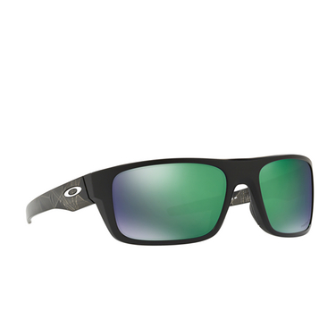 Oakley DROP POINT Sunglasses 936722 matte black - three-quarters view