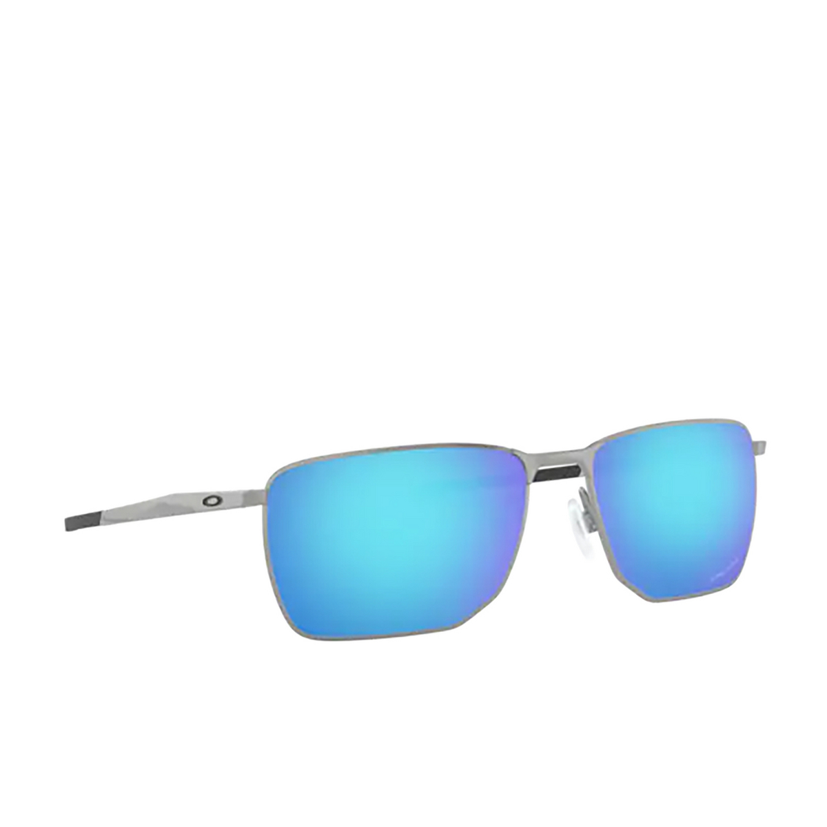 Oakley EJECTOR Sunglasses 414204 SATIN CHROME - three-quarters view