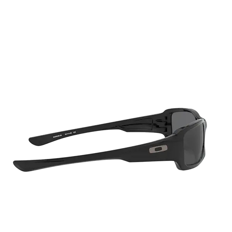 Occhiali da sole Oakley FIVES SQUARED 923804 polished black - 3/4