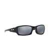 Occhiali da sole Oakley FIVES SQUARED 923806 polished black - anteprima prodotto 2/4