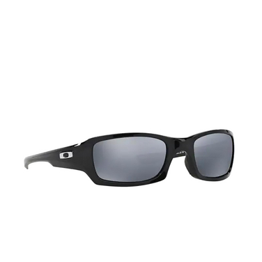 Occhiali da sole Oakley FIVES SQUARED 923806 polished black - tre quarti