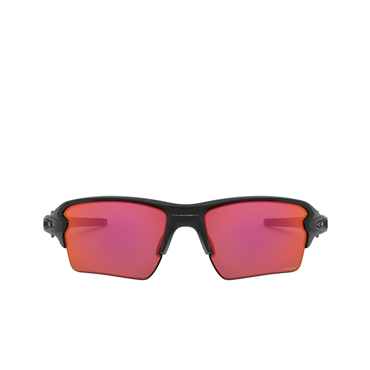 Oakley® Sport Sunglasses: Flak 2.0 Xl OO9188 color Matte Black 9188A7 - front view.