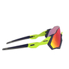 Oakley FLIGHT JACKET Sunglasses 940105 matte navy - product thumbnail 3/4