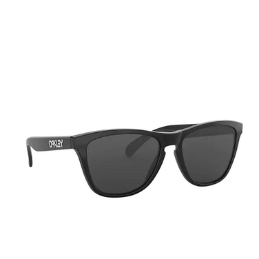 Oakley FROGSKINS Sunglasses 24-306 polished black - three-quarters view