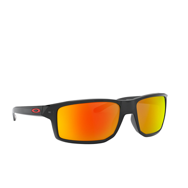 Lunettes de soleil Oakley GIBSTON 944905 black ink - Vue trois quarts