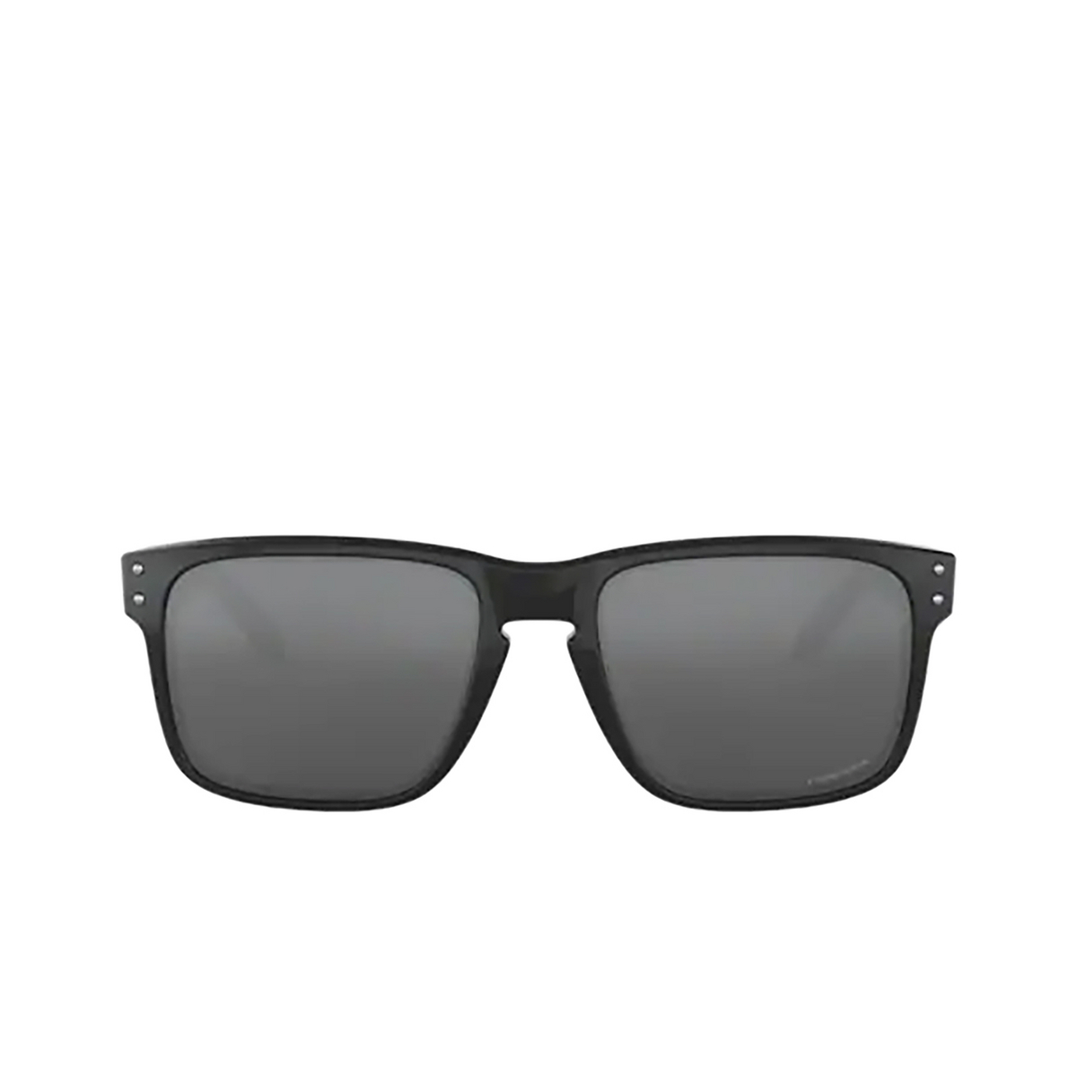 Oakley HOLBROOK Sunglasses 9102E1 POLISHED BLACK - front view
