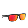Oakley HOLBROOK Sunglasses 9102E2 matte black - product thumbnail 2/4
