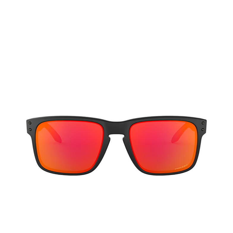 Oakley HOLBROOK Sunglasses 9102E2 matte black - 1/4