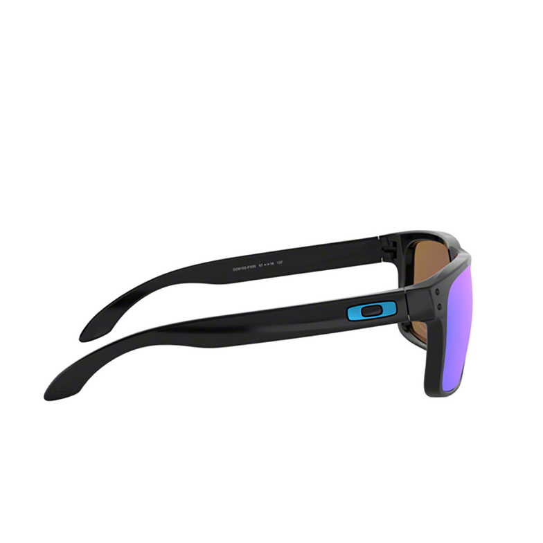 Oakley HOLBROOK Sunglasses 9102F5 polished black - 3/4