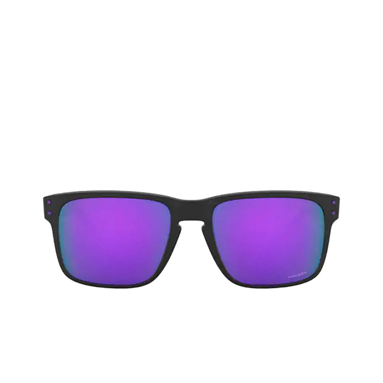 Oakley HOLBROOK Sunglasses 9102K6 matte black - 1/4