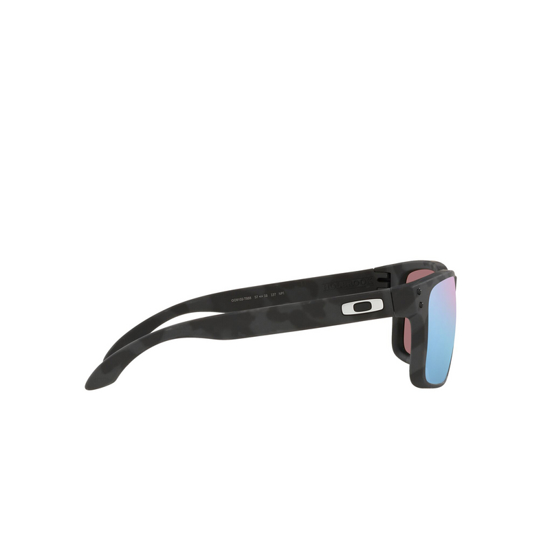 Occhiali da sole Oakley HOLBROOK 9102T9 matte black camo - 3/4