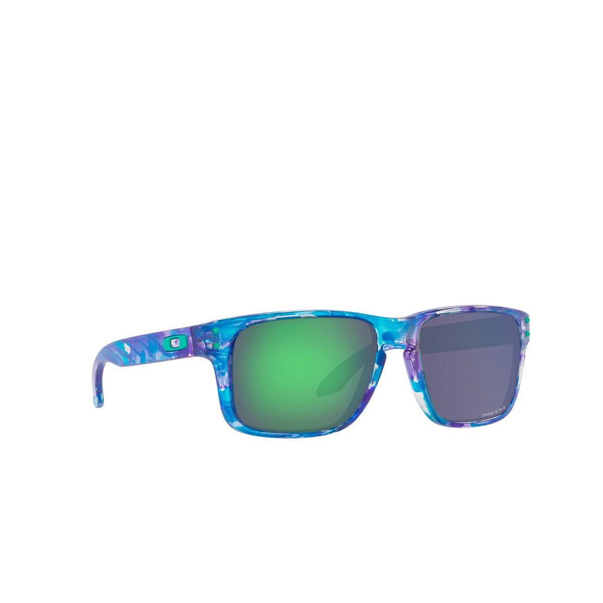 Oakley® Square Sunglasses: Holbrook Xs OJ9007 color Shift Spin 900714 - three-quarters view.