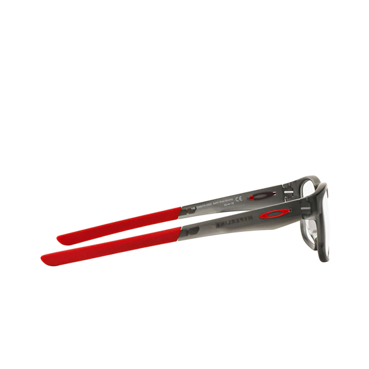 Oakley HYPERLINK Eyeglasses 807805 Satin Grey Smoke - product thumbnail 3/4