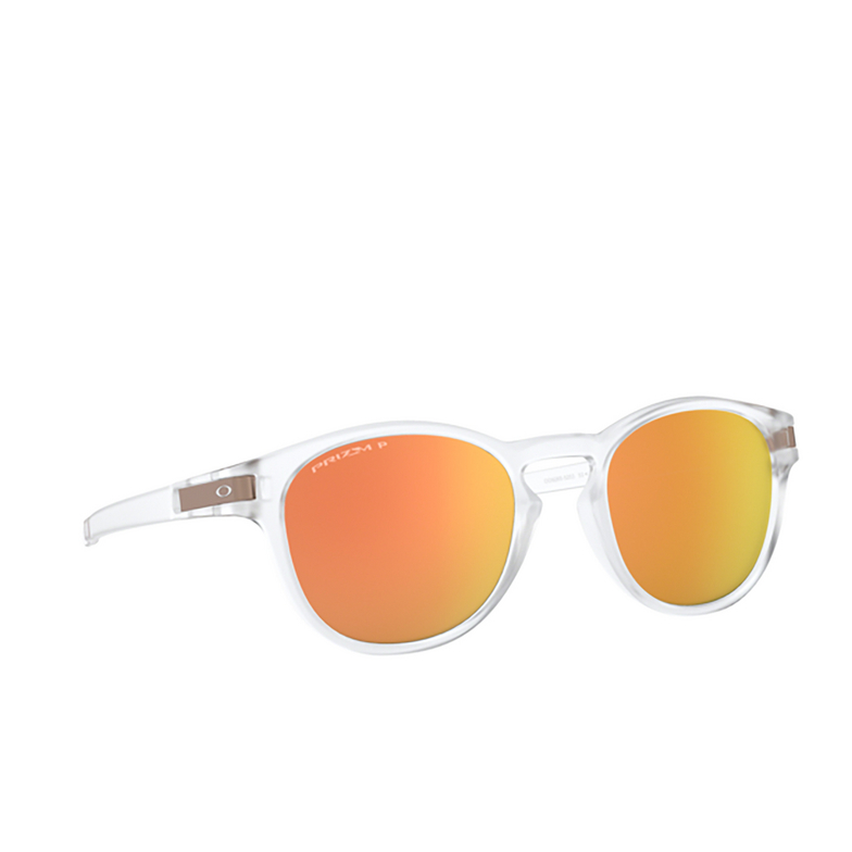 Oakley LATCH Sunglasses 926552 matte clear - 3/4