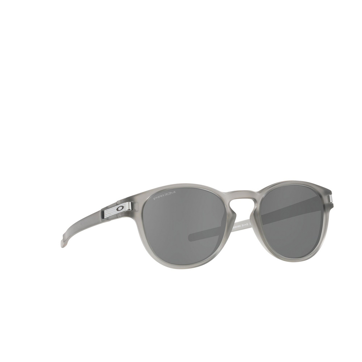 Oakley LATCH Sunglasses 926558 Grey Ink - three-quarters view