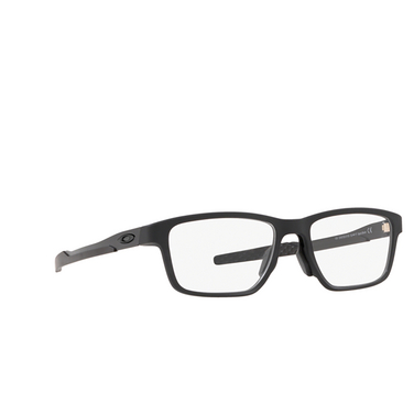 Oakley METALINK Eyeglasses 815301 satin black - three-quarters view