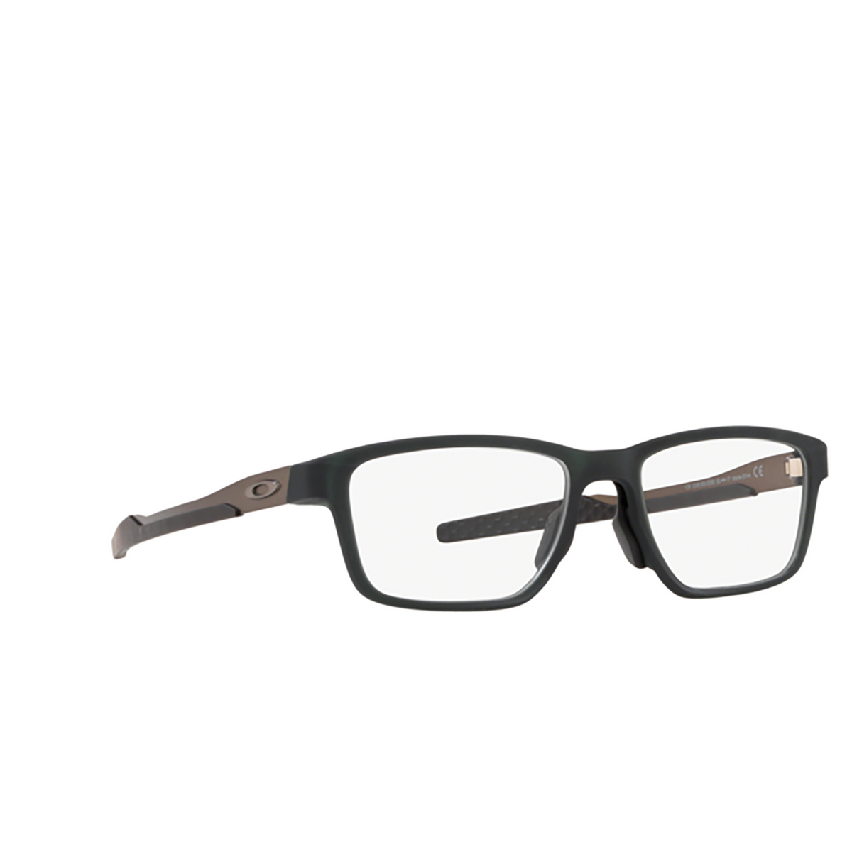Oakley METALINK Eyeglasses 815303 MATTE OLIVE - three-quarters view