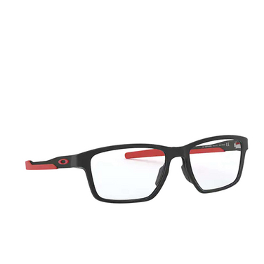 Oakley METALINK Eyeglasses 815306 satin black - three-quarters view
