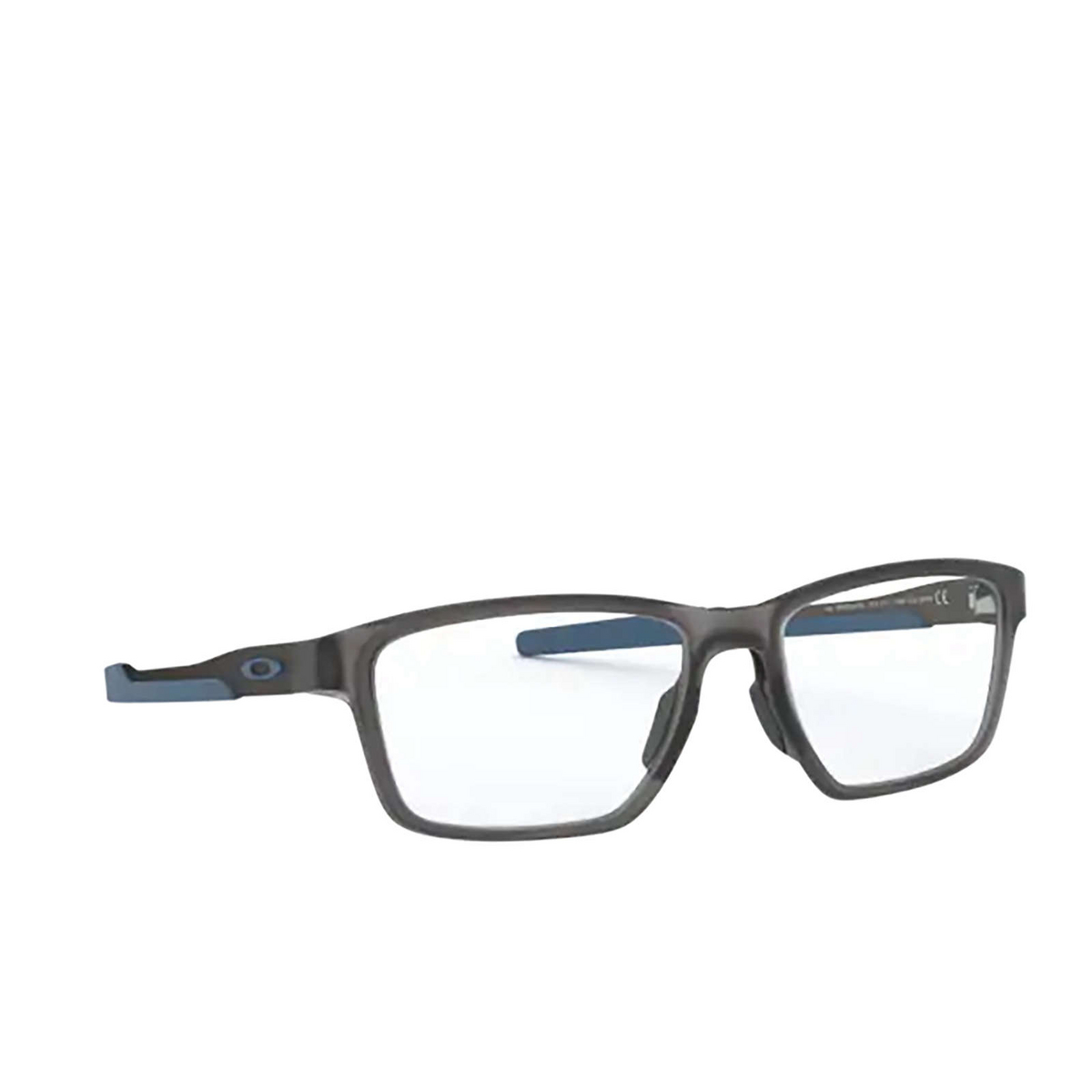 Oakley METALINK Eyeglasses 815307 Satin Grey Smoke - three-quarters view