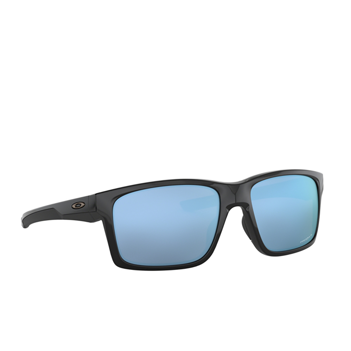 Oakley MAINLINK Sunglasses 926447 Polished Black - three-quarters view