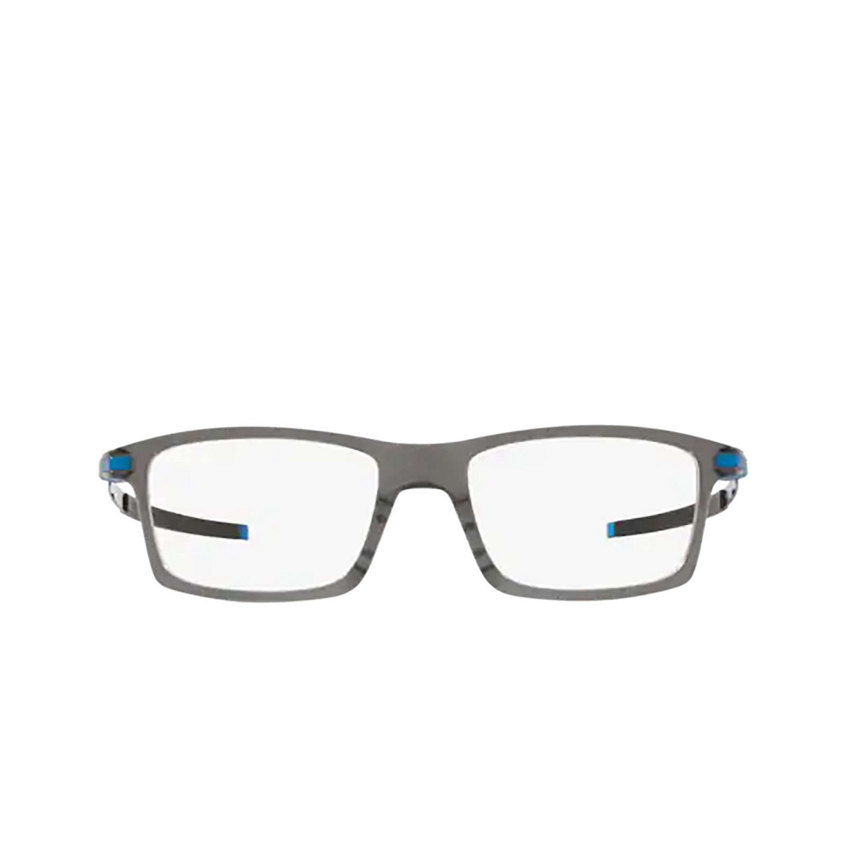Oakley PITCHMAN Eyeglasses 805012 Polished Grey Smoke - front view