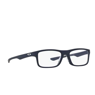 Oakley PLANK 2.0 Eyeglasses 808103 softcoat universal blue - three-quarters view