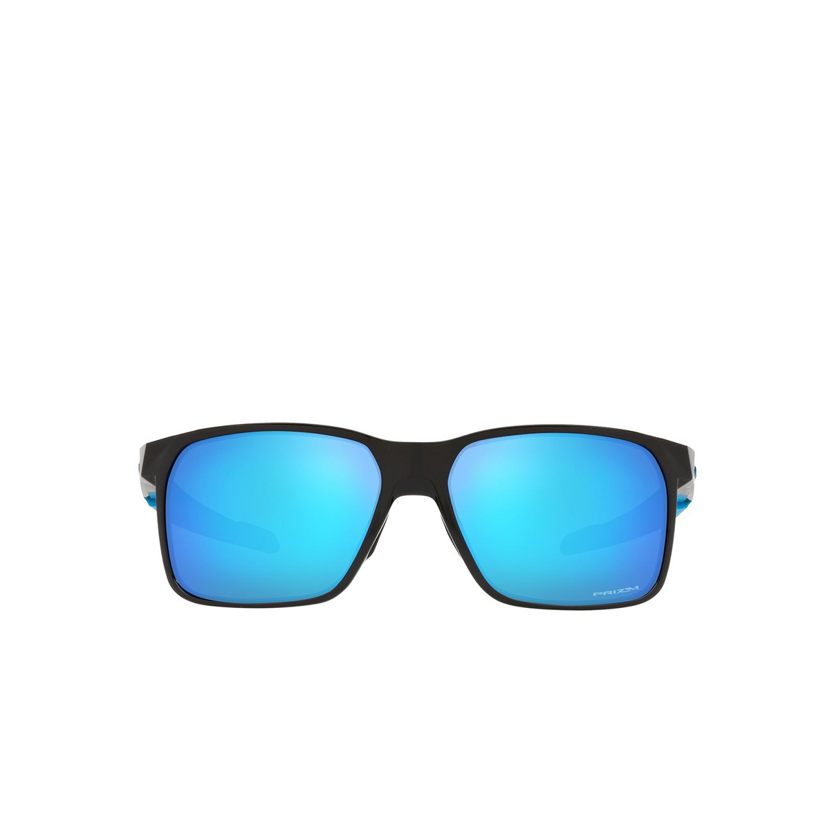 Oakley PORTAL X Sunglasses 946016 Polished Black - front view