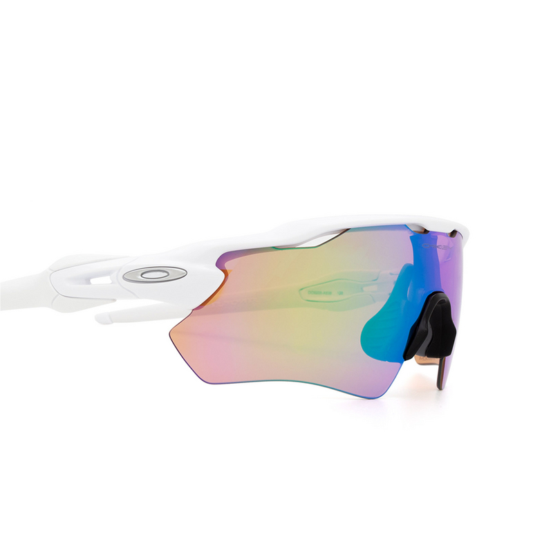 Oakley RADAR EV PATH Sunglasses 9208A5 polished white - 3/4