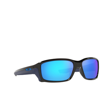 Gafas de sol Oakley STRAIGHTLINK 933127 polished black - Vista tres cuartos