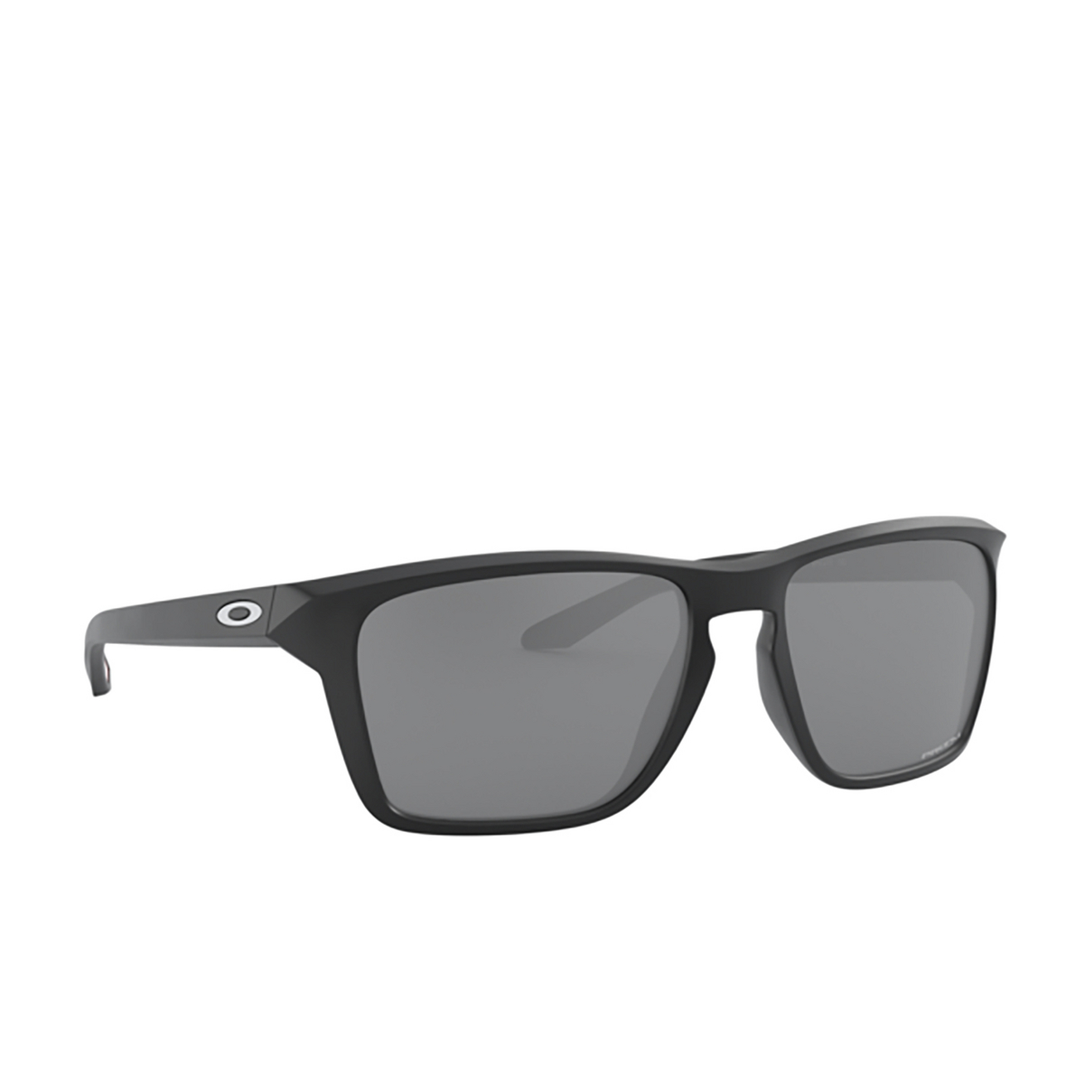 Oakley SYLAS Sunglasses 944803 MATTE BLACK - three-quarters view