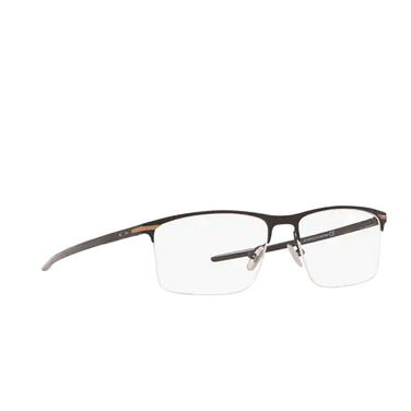 Oakley TIE BAR 0.5 Korrektionsbrillen 514001 satin black - Dreiviertelansicht