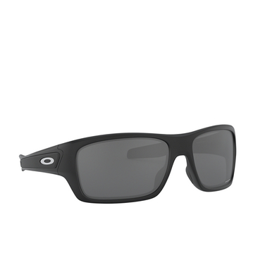 Oakley TURBINE Sunglasses 926342 matte black - three-quarters view