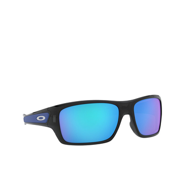 Oakley TURBINE Sunglasses 926356 black ink - three-quarters view