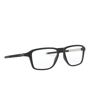 Oakley WHEEL HOUSE Eyeglasses 816601 satin black - three-quarters view