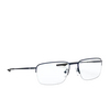 Oakley® Rectangle Eyeglasses: Wingback Sq OX5148 color Matte Dark Navy 514804 - product thumbnail 2/3.