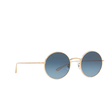 Oliver Peoples AFTER MIDNIGHT Sunglasses 5035Q8 gold - three-quarters view