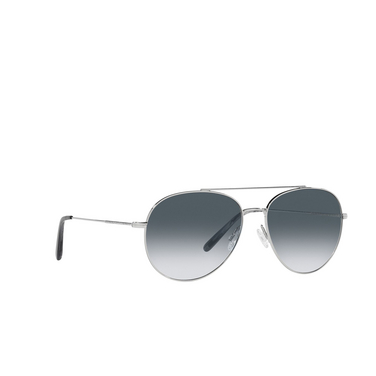 Oliver Peoples AIRDALE Sunglasses 50363F silver - three-quarters view