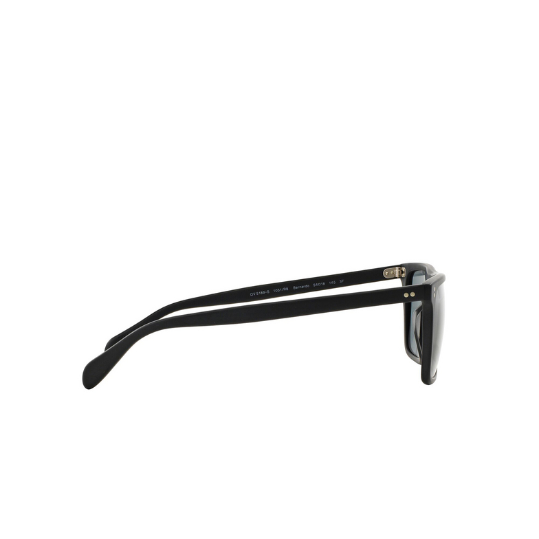 Oliver Peoples BERNARDO Sunglasses 1031R8 semi matte black - 3/4