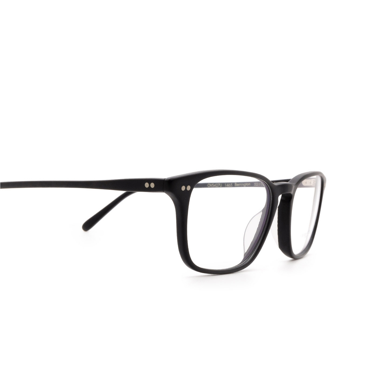 Oliver Peoples BERRINGTON Eyeglasses 1465 Semi Matte Black - product thumbnail 3/4