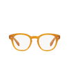 Oliver Peoples CARY GRANT Eyeglasses 1699 semi matte amber tortoise - product thumbnail 1/4